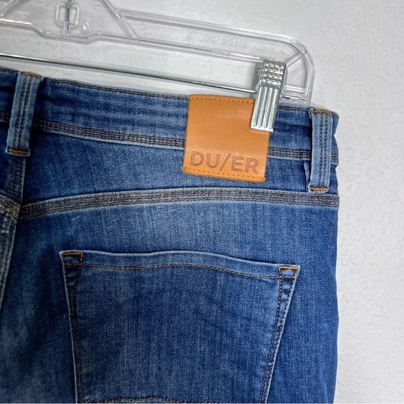 DU/ER Jeans Mens 34X32 L2X Relaxed Tapered Super Flexible Quick Dry H - Picture 4 of 10